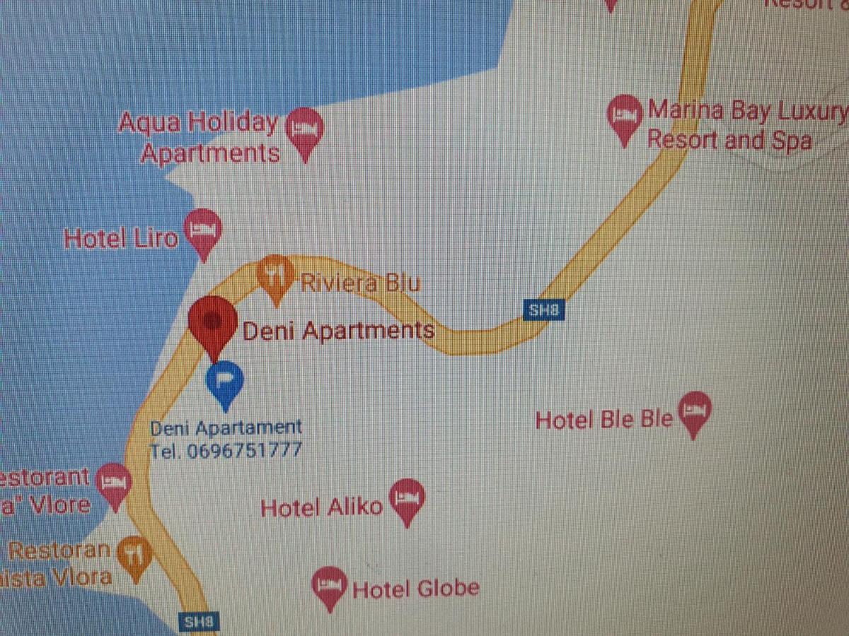 Deni Apartment Vlorë Buitenkant foto